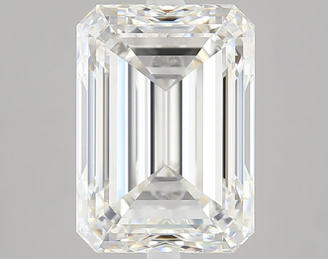 3.70 carat Emerald diamond G VVS2