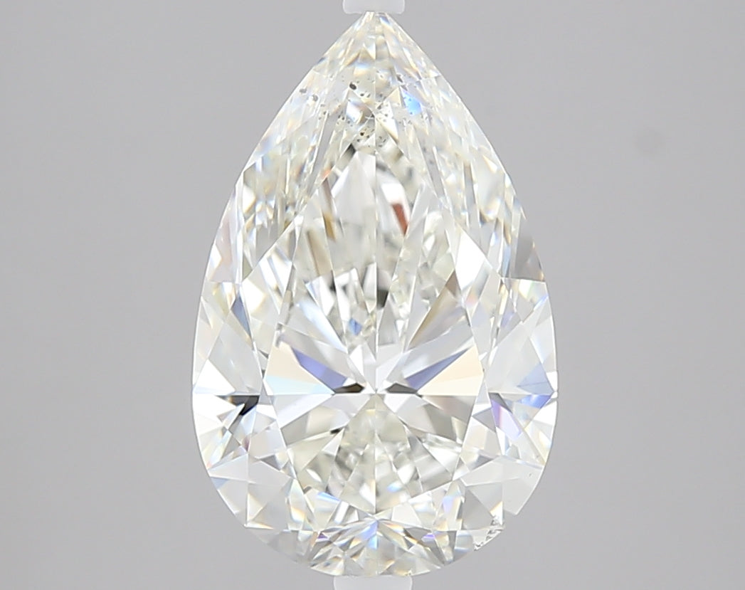 3.50 carat Pear diamond I SI1