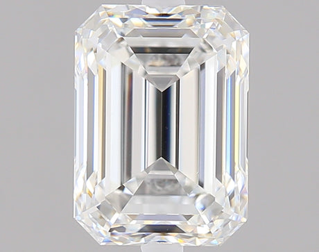 1.70 carat Emerald diamond F VS2