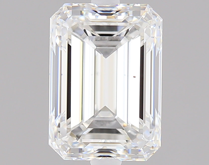 1.70 carat Emerald diamond E SI1