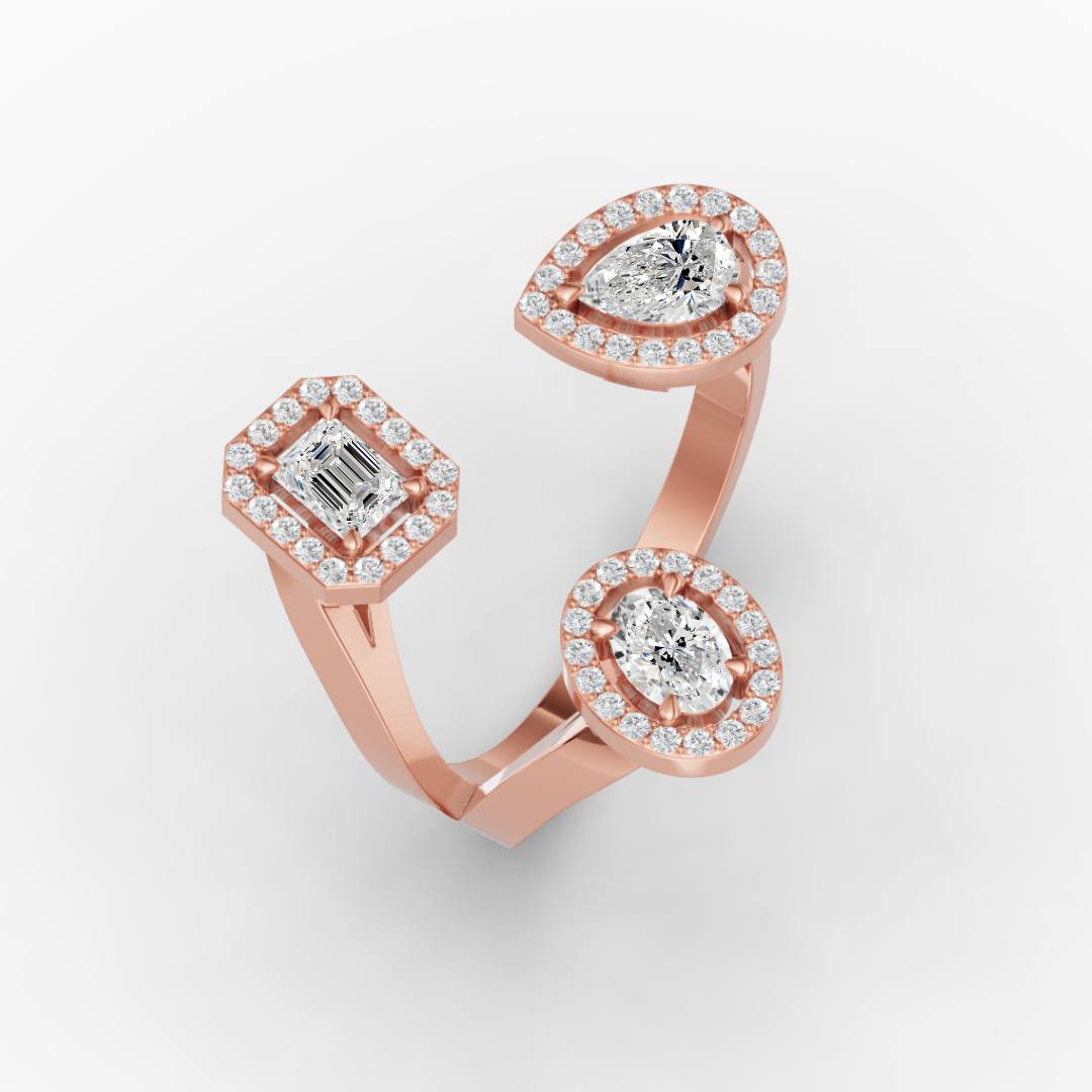 18K Rose Gold, 14K Rose Gold