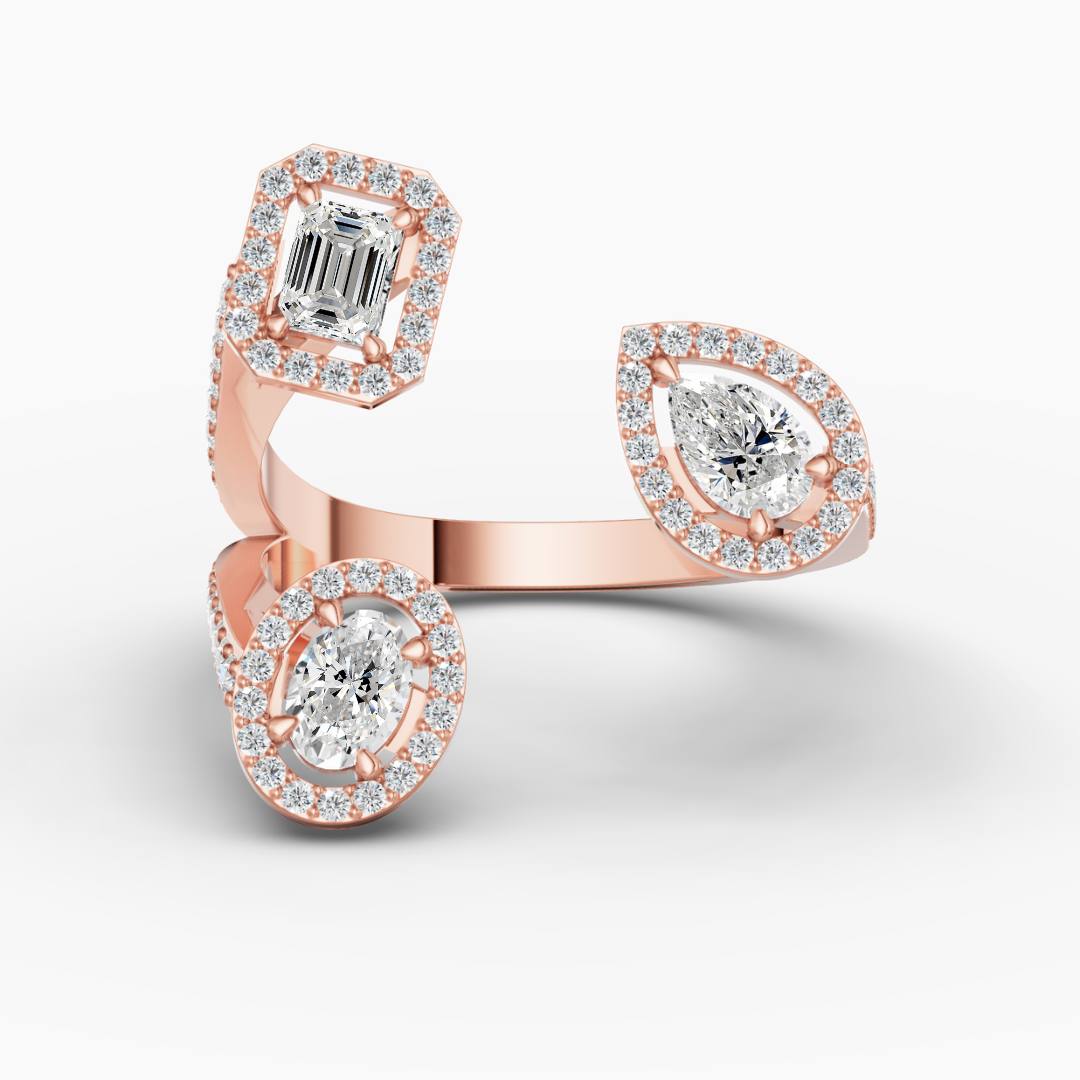 18K Rose Gold, 14K Rose Gold