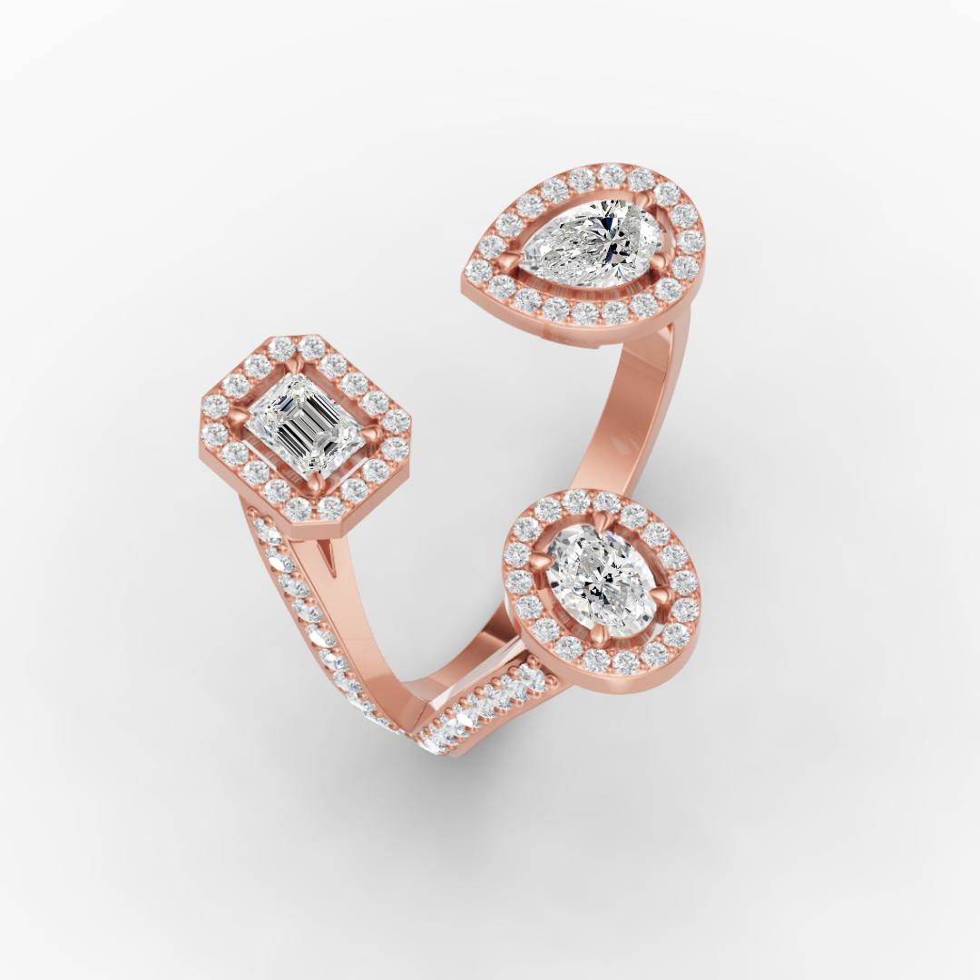 18K Rose Gold, 14K Rose Gold