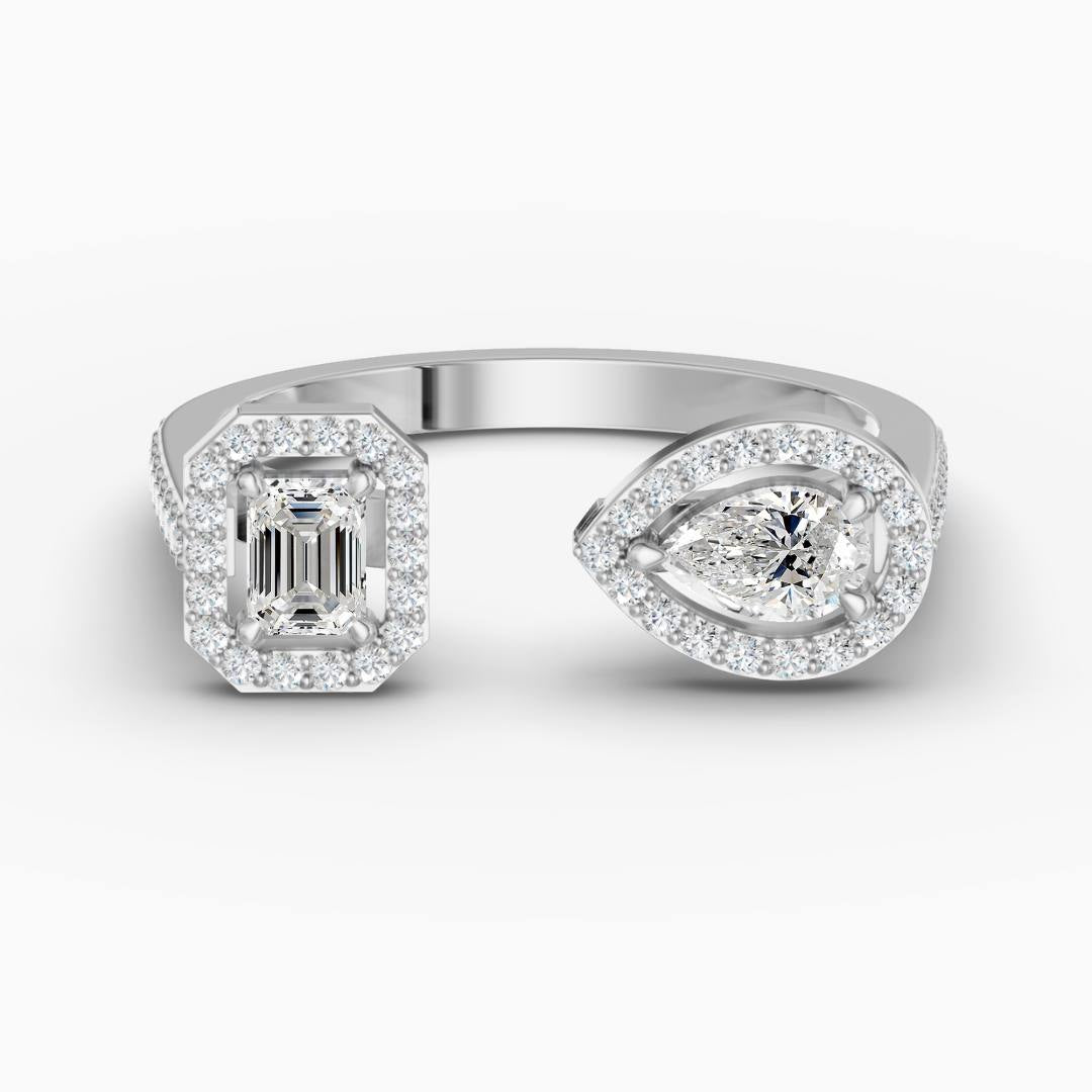 18K White Gold, 14K White Gold