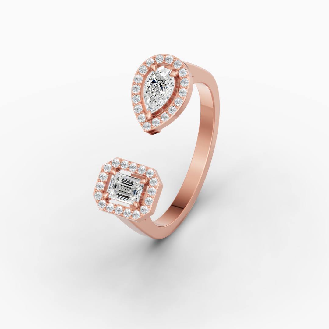 18K Rose Gold, 14K Rose Gold