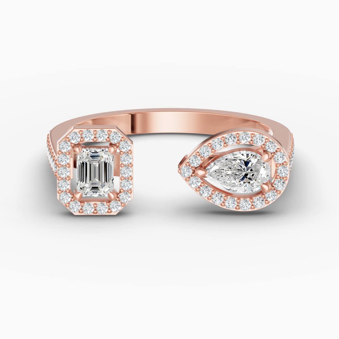 18K Rose Gold, 14K Rose Gold