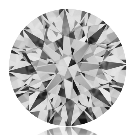 0.56 carat Round diamond I VVS1 Excellent