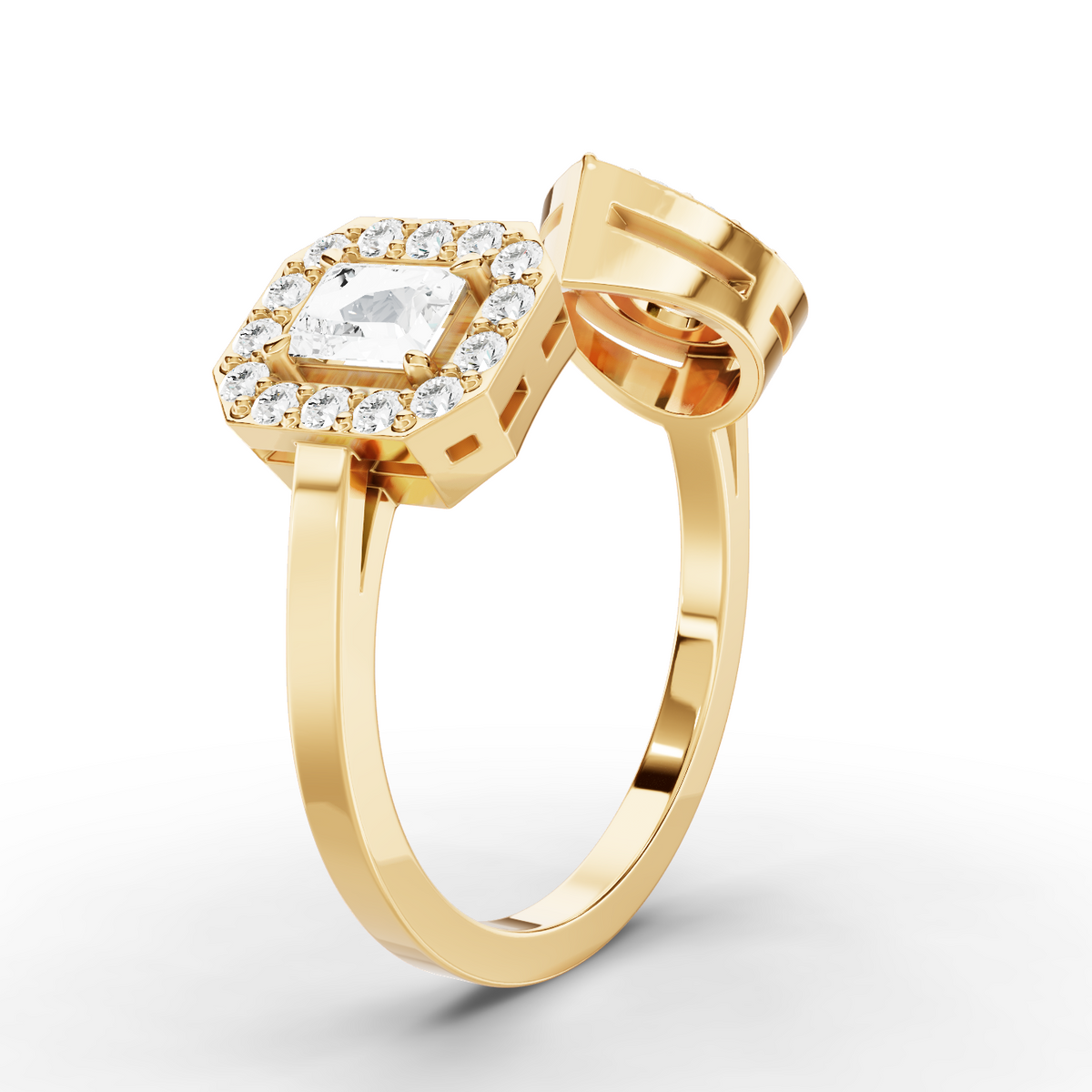 18K Yellow Gold, 14K Yellow Gold