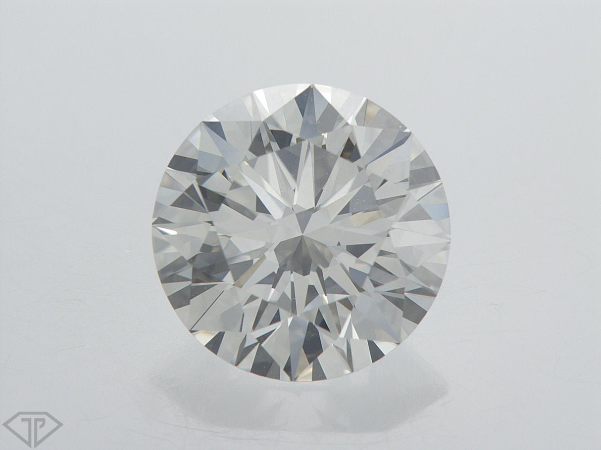 4.01 carat Round diamond H IF Excellent