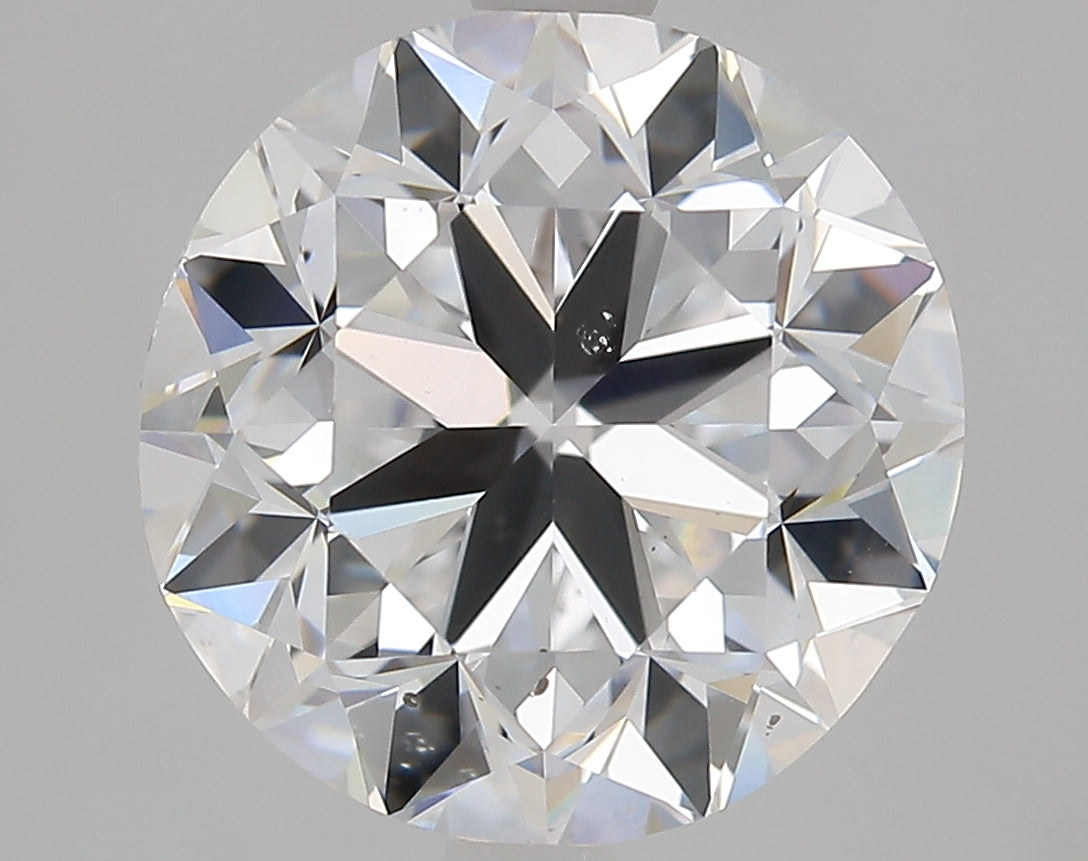 3.01 carat Round diamond D VS2 Good