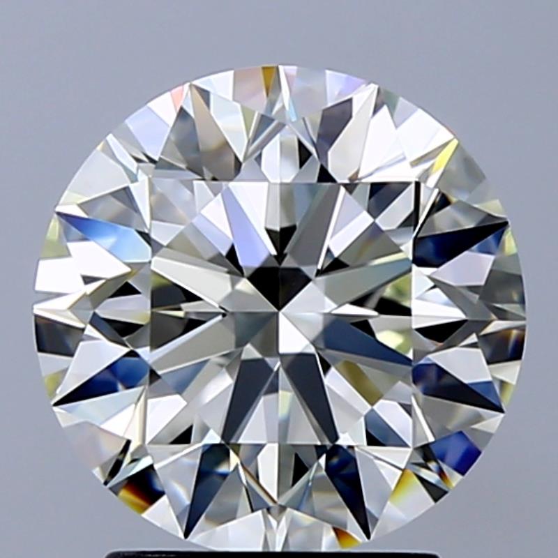 2.52 carat Round diamond J VS1 Excellent