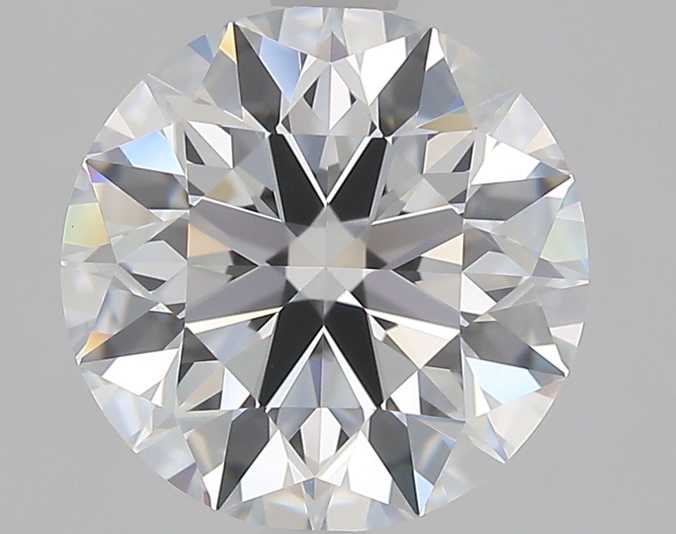 2.07 carat Round diamond D VVS2 Excellent