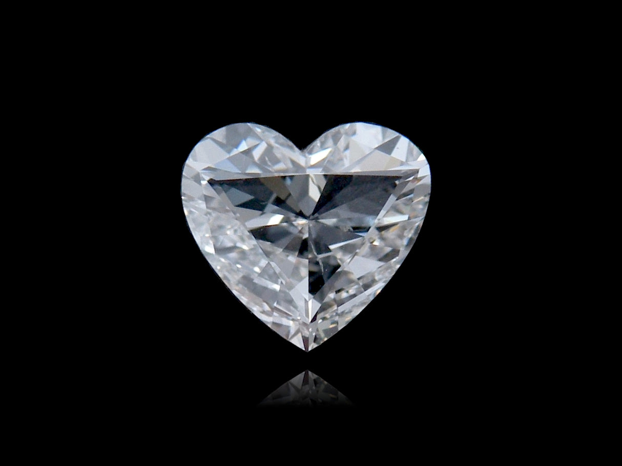 1.01 carat Heart diamond D  SI1 Very good
