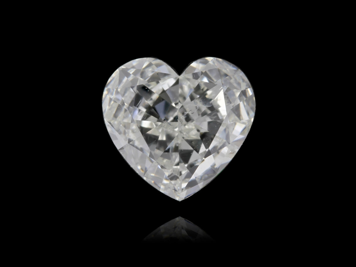 1.01 carat Heart diamond H SI2 VeryGood