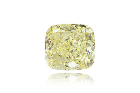 2.02 carat Cushion diamond Yellow VS2