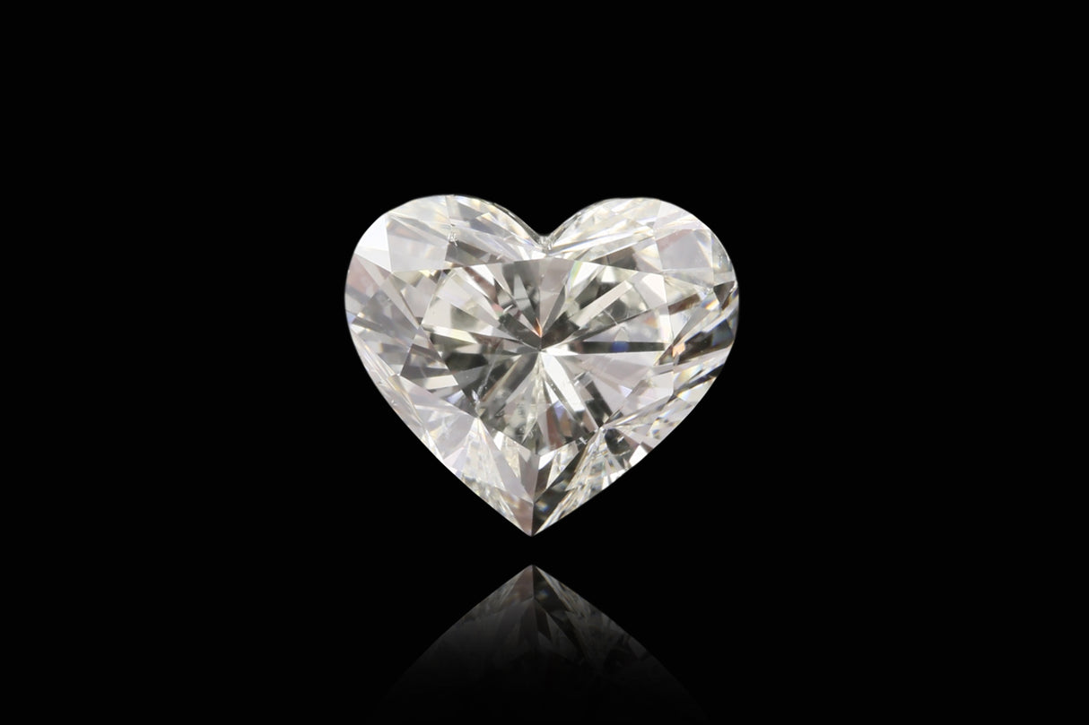 1.18 carat Heart diamond K  SI1