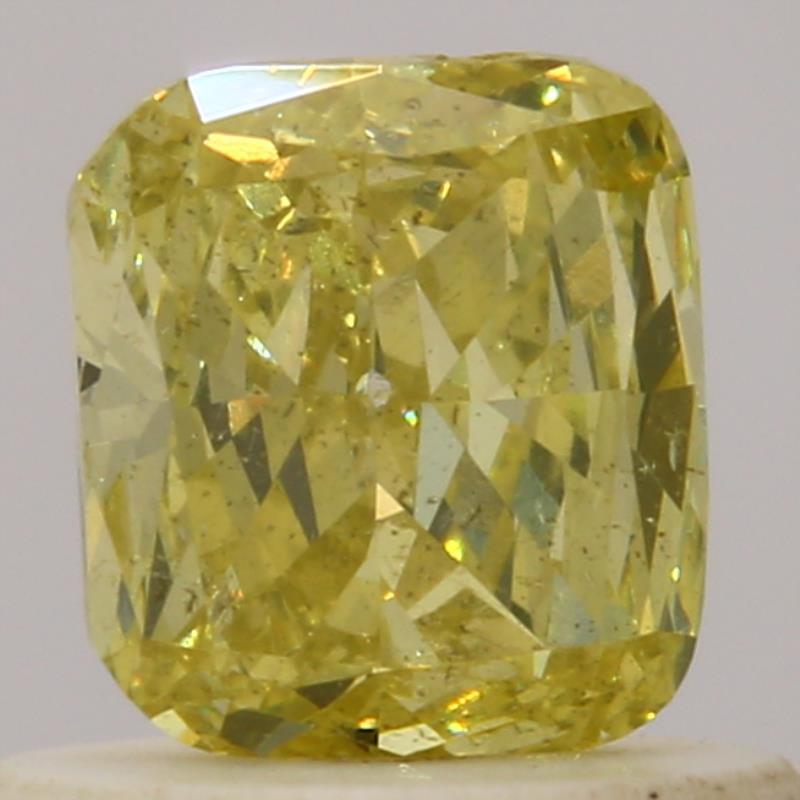 0.50 carat Cushion diamond Yellow SI2