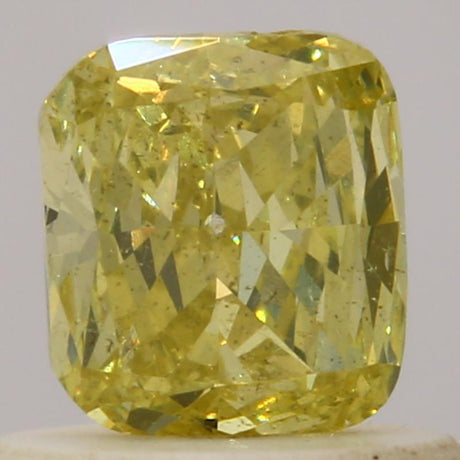 0.50 carat Cushion diamond Yellow SI2