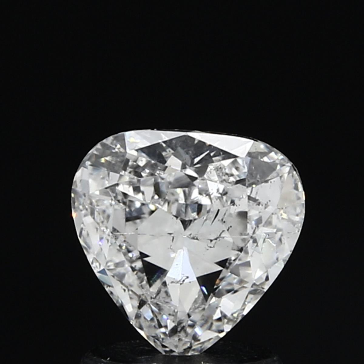 0.98 carat Heart diamond F SI2