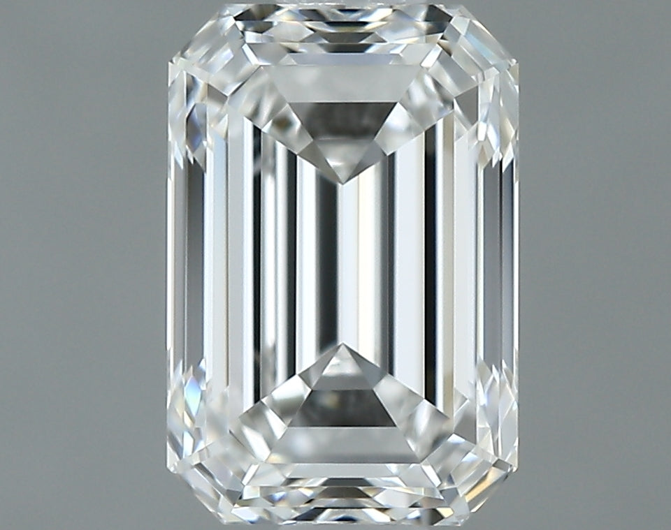 1.01 carat Emerald diamond E VVS1