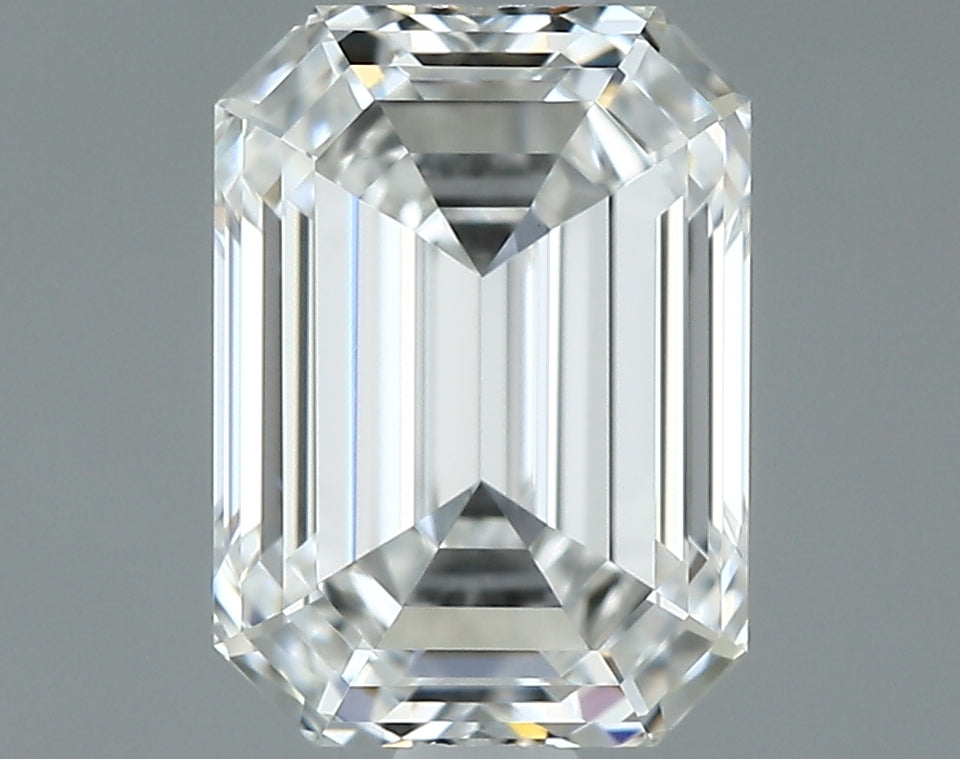 1.01 carat Emerald diamond F VVS2
