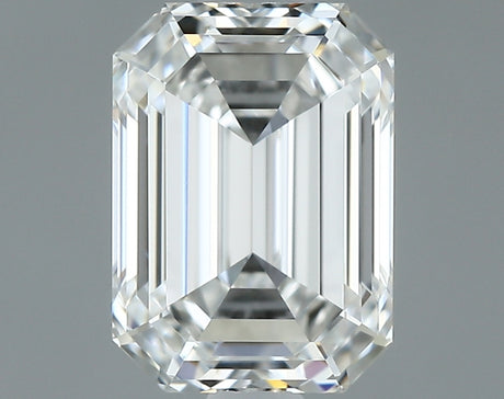 1.01 carat Emerald diamond F VVS2