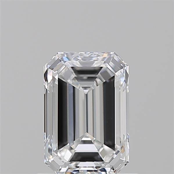1.01 carat Emerald diamond D VVS1