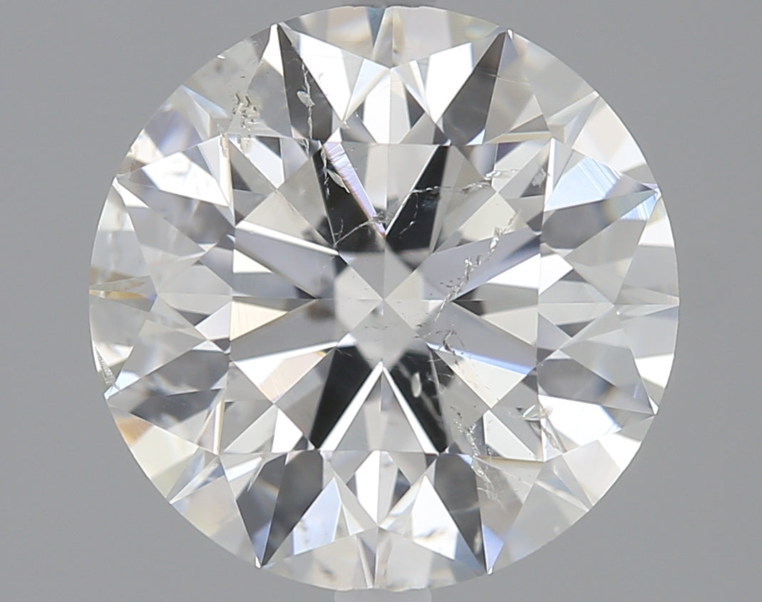 2.17 carat Round diamond H I1 Excellent