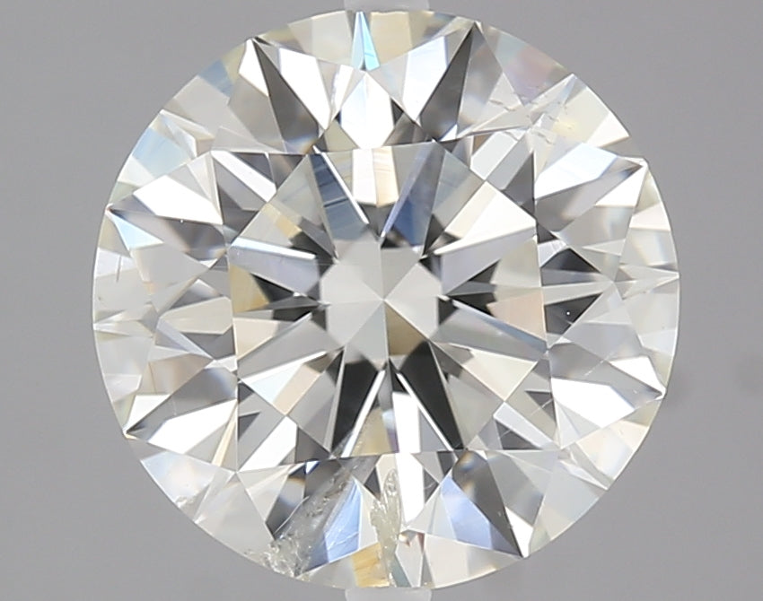 2.82 carat Round diamond H SI2 Excellent