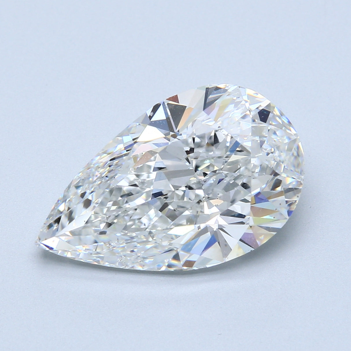 7.01 carat Pear diamond E SI1
