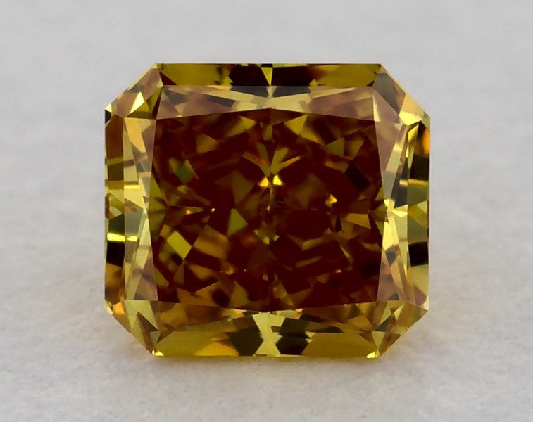 0.25 carat Radiant diamond Yellow SI1