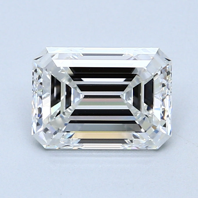 1.71 carat Emerald diamond F VVS2