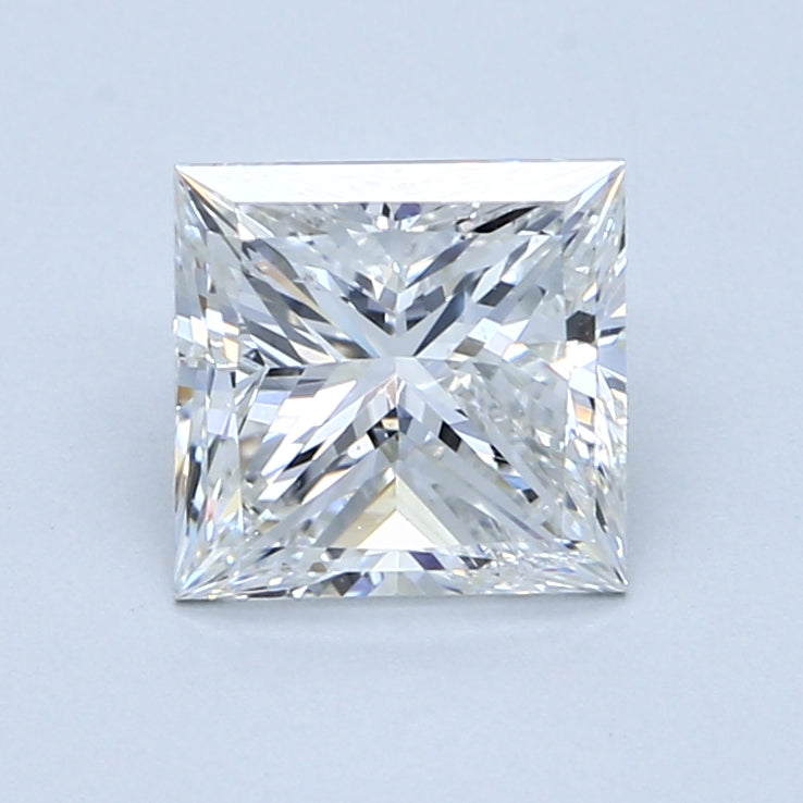 2.01 carat Princess diamond F SI2