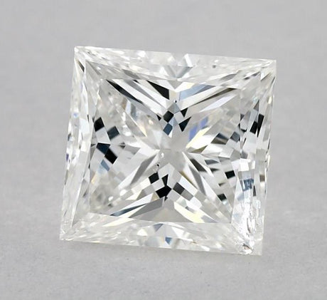 0.91 carat Princess diamond F I1
