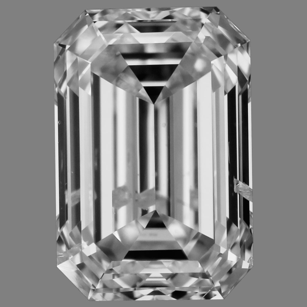 0.90 carat Emerald diamond H I1