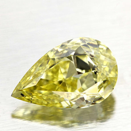 2.01 carat Pear diamond Yellow SI2