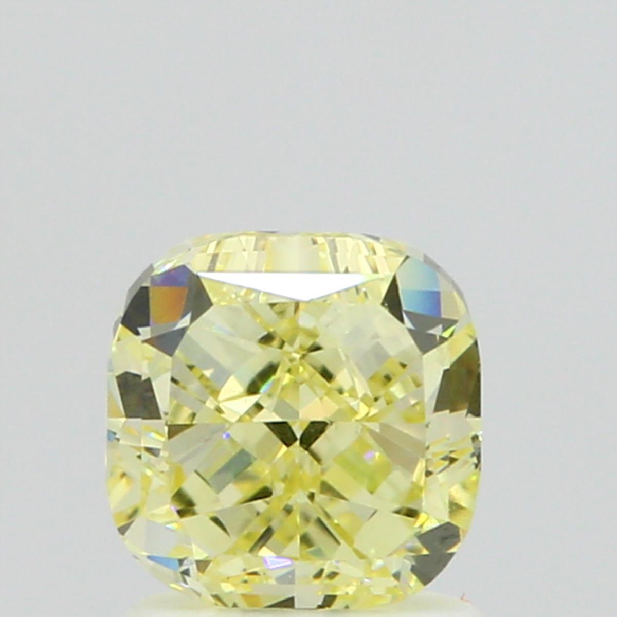 1.56 carat Cushion diamond Yellow VS1