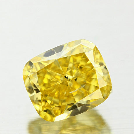 1.07 carat Cushion diamond Yellow SI2