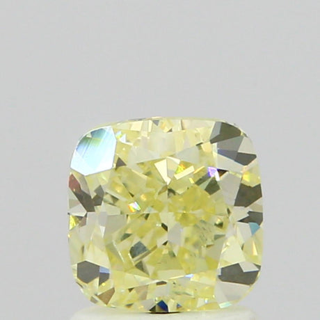1.50 carat Cushion diamond Yellow VS2