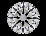 0.5 carat Round diamond E  VVS1 Excellent
