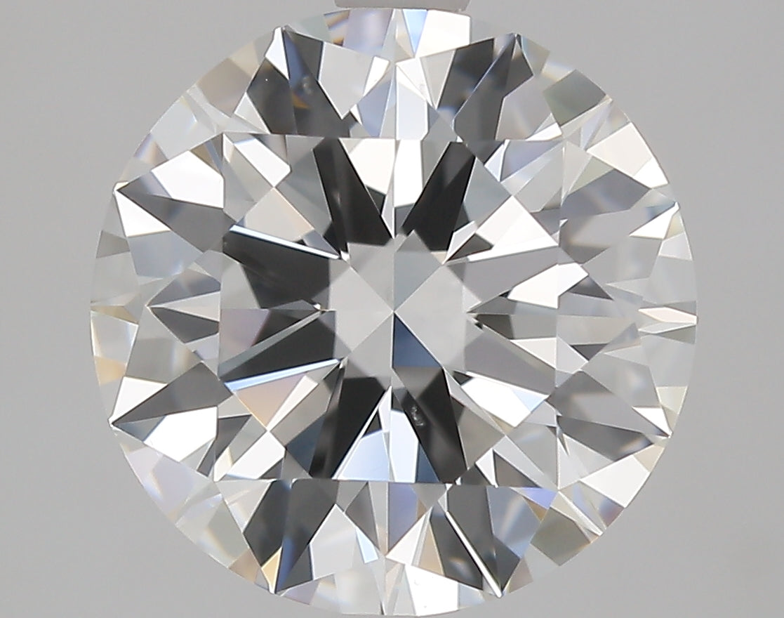 2.60 carat Round diamond F VS2 Excellent