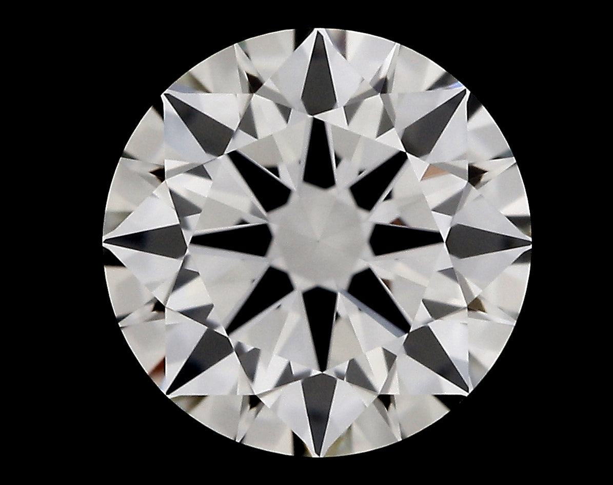 0.53 carat Round diamond J IF Excellent