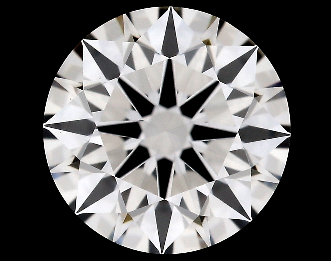 0.58 carat Round diamond E VVS2 Excellent
