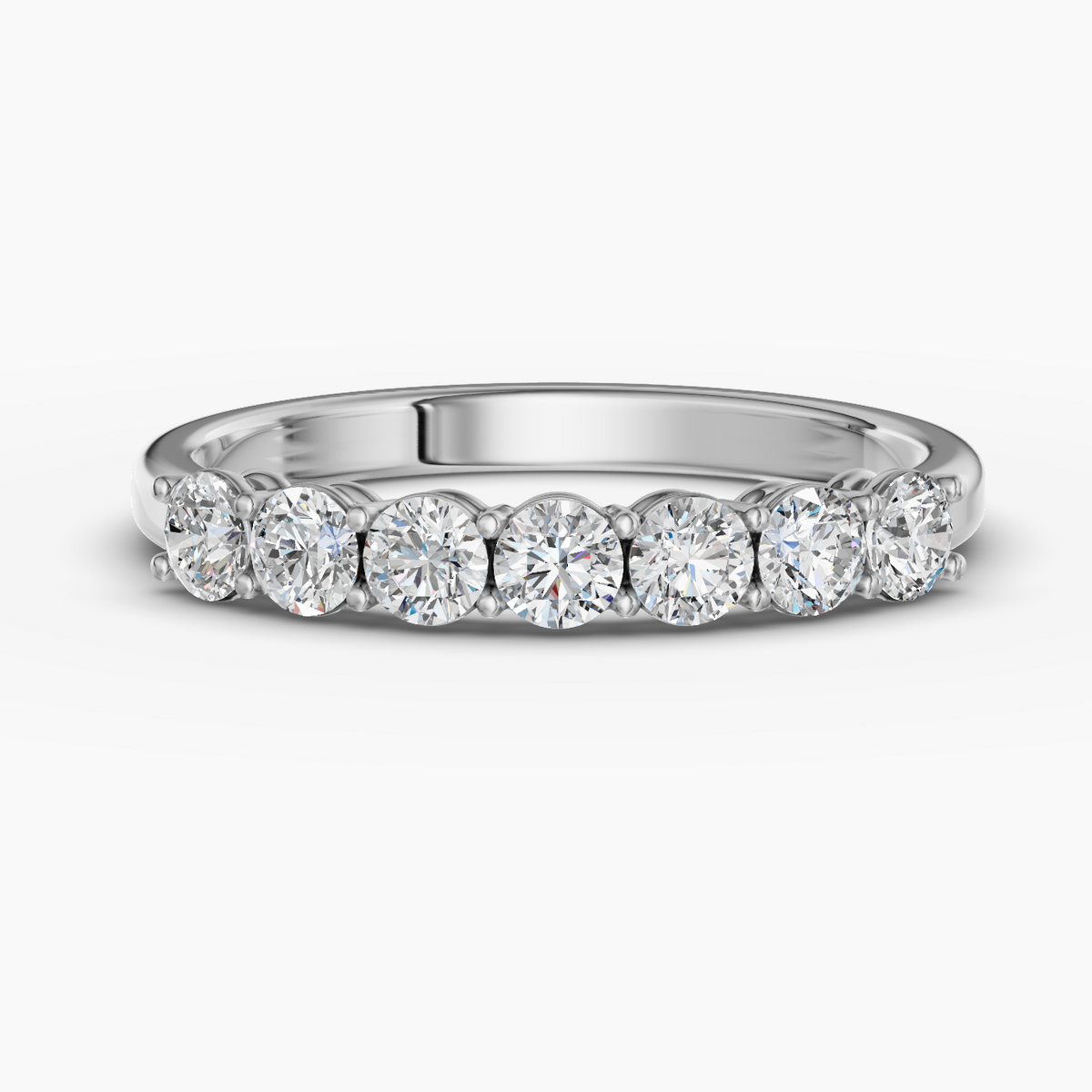 18K White Gold, Platine