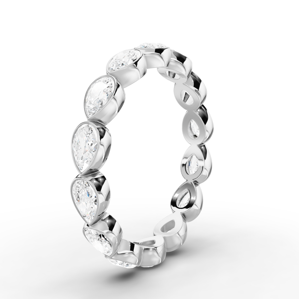 18K White Gold, 14K White Gold