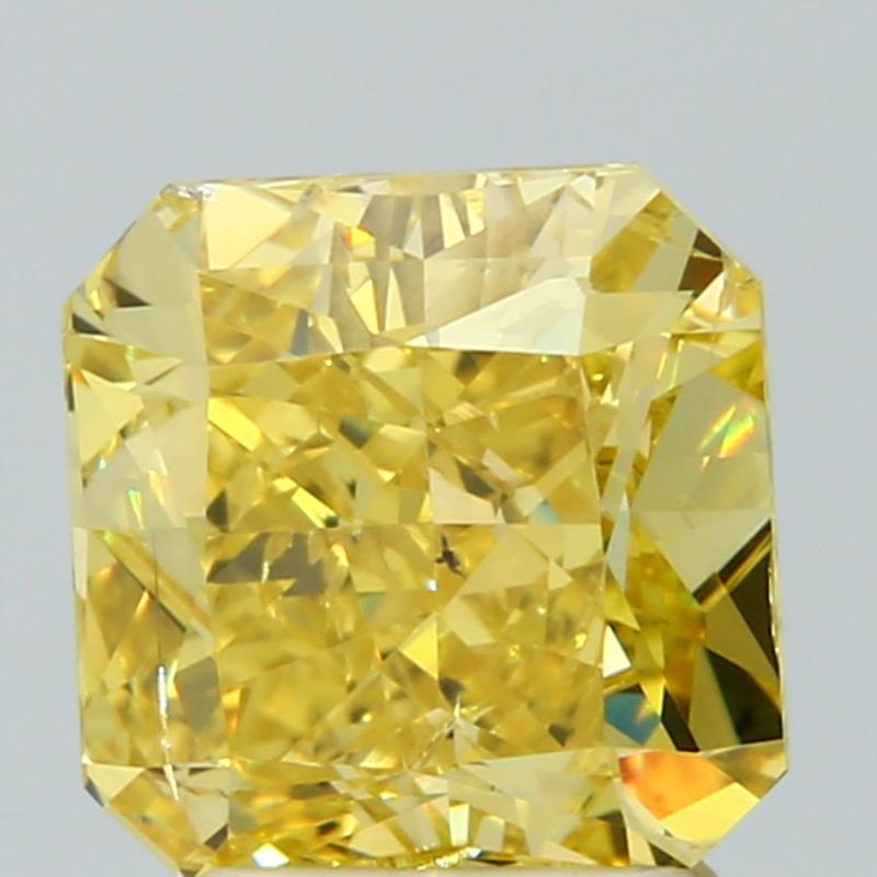 3.03 carat Radiant diamond Yellow I1