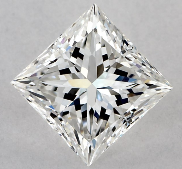 1.02 carat Princess diamond F VVS1