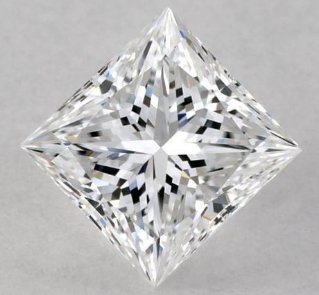 0.80 carat Princess diamond D VS1