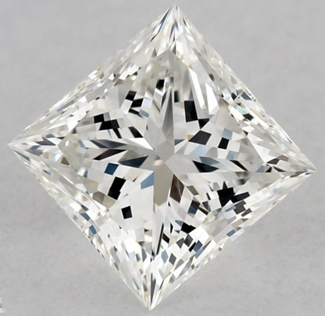 0.81 carat Princess diamond G VS2