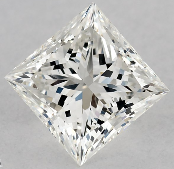 0.81 carat Princess diamond G VS2